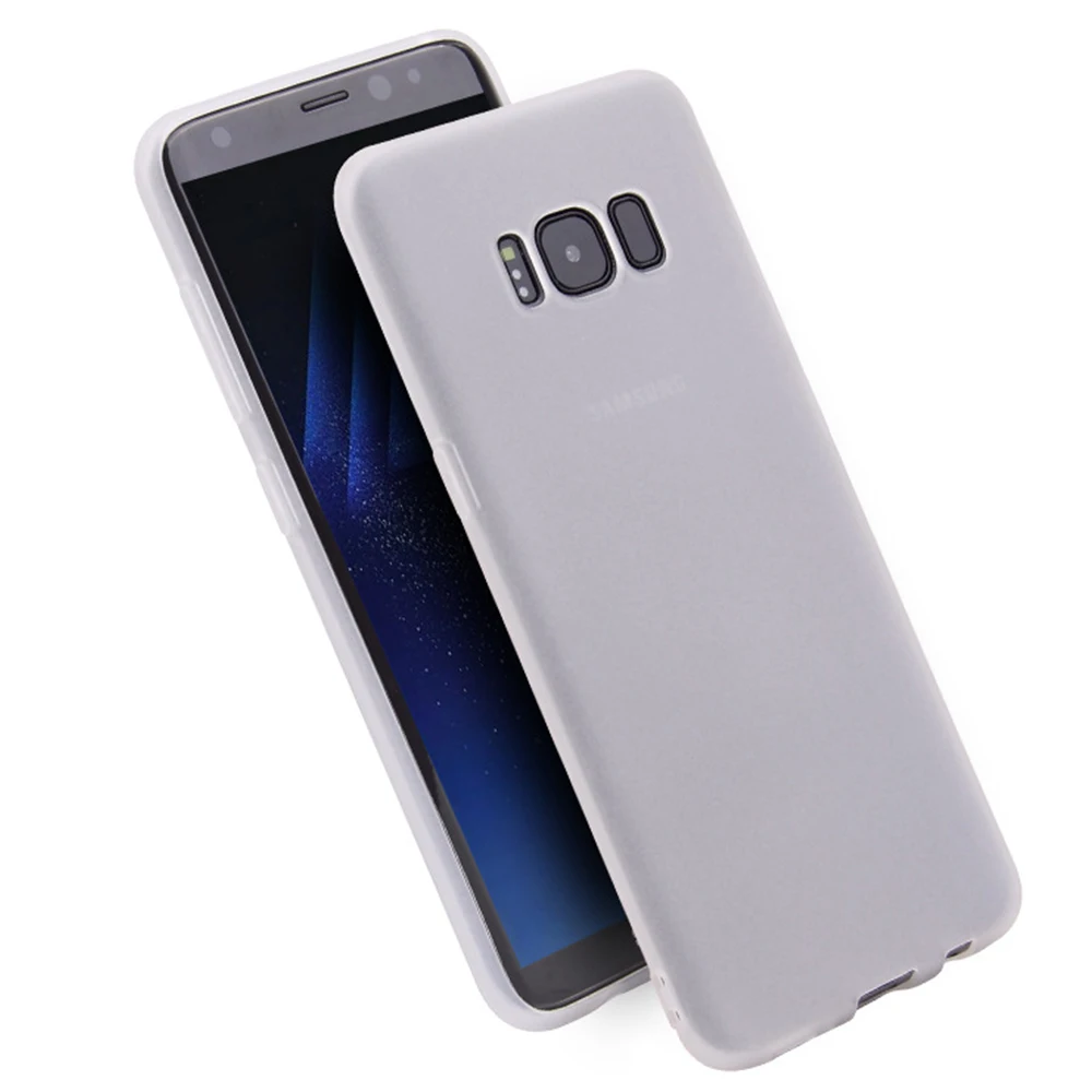 Матовый чехол для телефона samsung Galaxy A7, A6, A8 Plus, A5, A9, Star Lite, A8S, A6S, простой однотонный мягкий чехол из ТПУ ярких цветов на заднюю панель