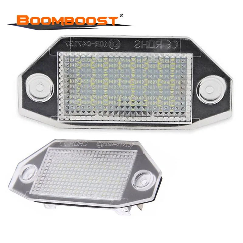 2 шт. 24 SMD LED 12 В для Ford Mondeo MK3 2000 2007 номерной знак лампа белый номер Высокая мощность