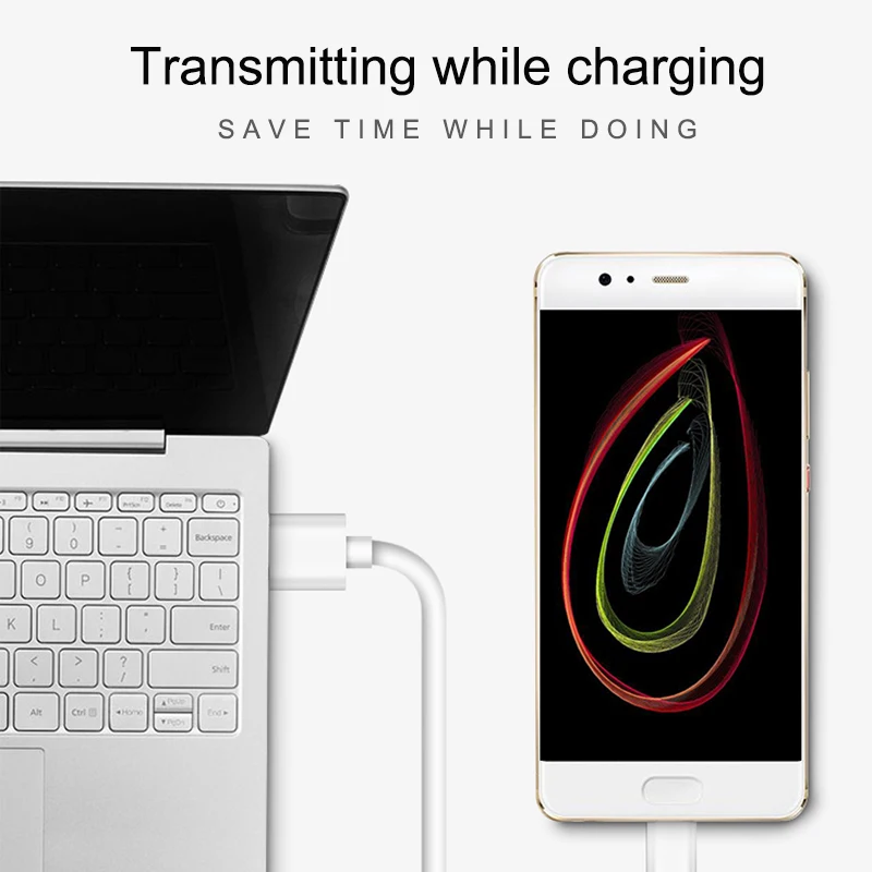 USB Type C кабель передачи данных для быстрой зарядки c зарядное устройство смартфона