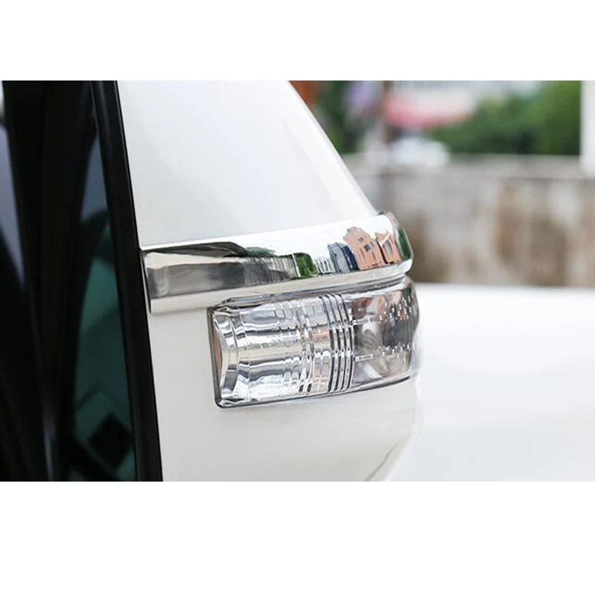 Для Toyota Land Cruiser Prado FJ 150 2010 2011 2012 2013 2014 2015 2016 2017 2018 Хром ABS боковое зеркало заднего
