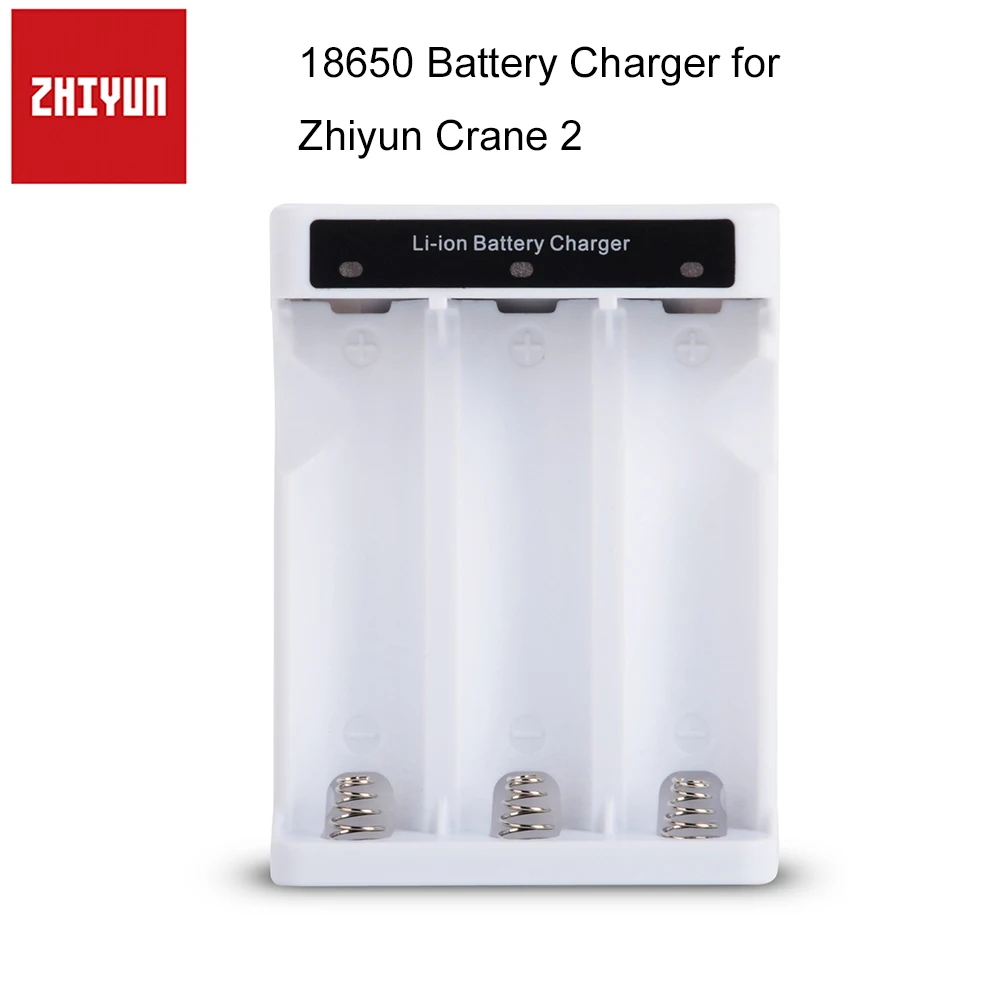 Оригинальное зарядное устройство Zhiyun для аккумулятора 18650 стабилизатора Crane 2 с