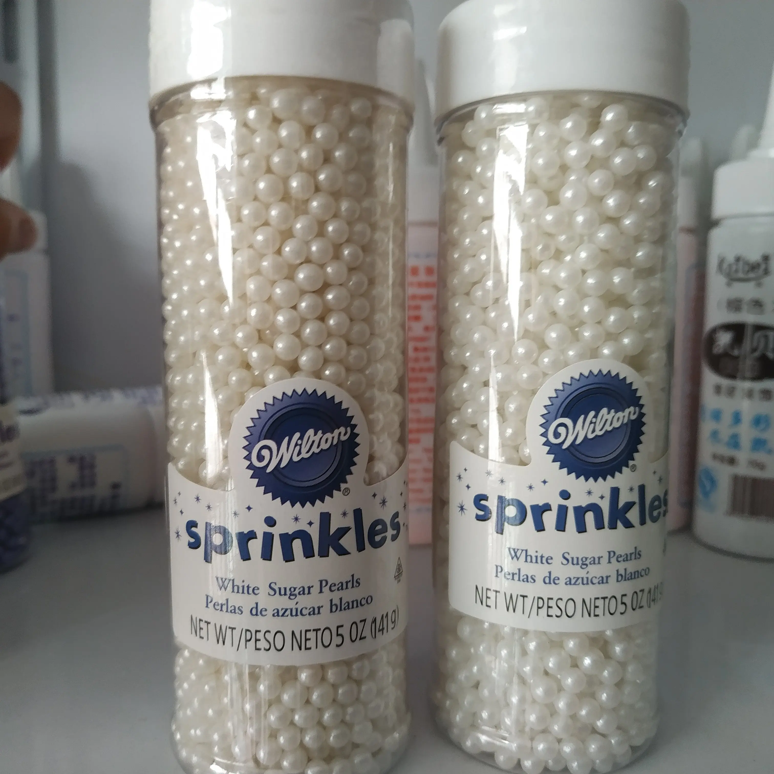 Wilton Рождественский торт на день рождения декоративные сахарные бусины для