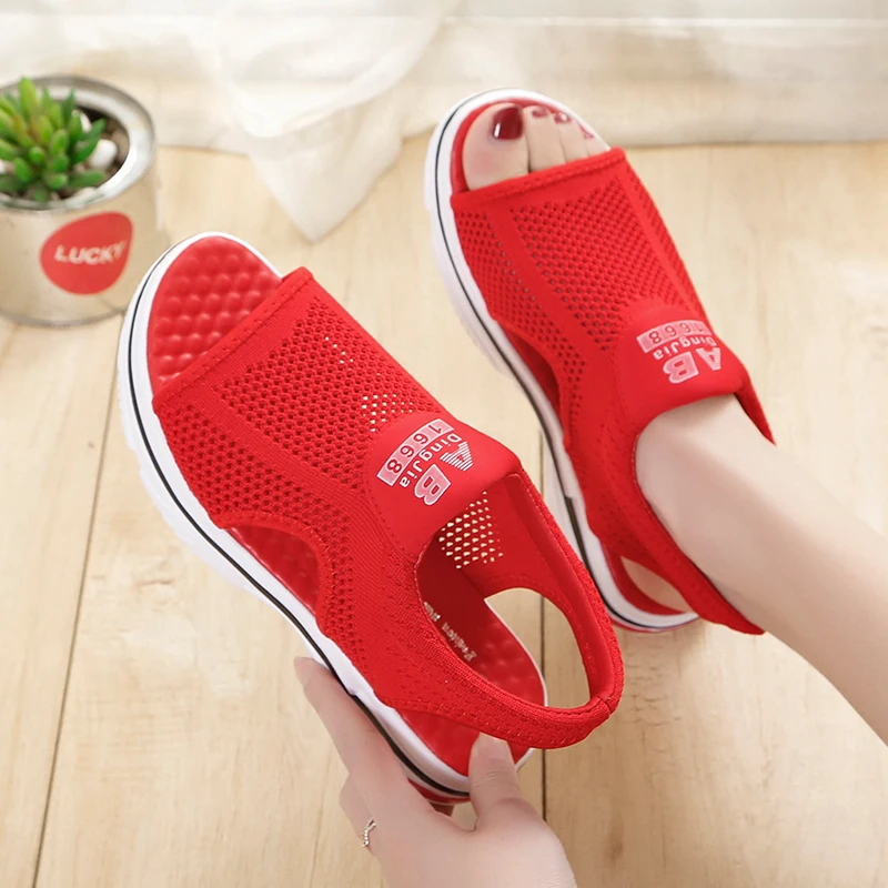 Новинка лета 2019 повседневные дышащие кроссовки из сетчатого материала на мягкой