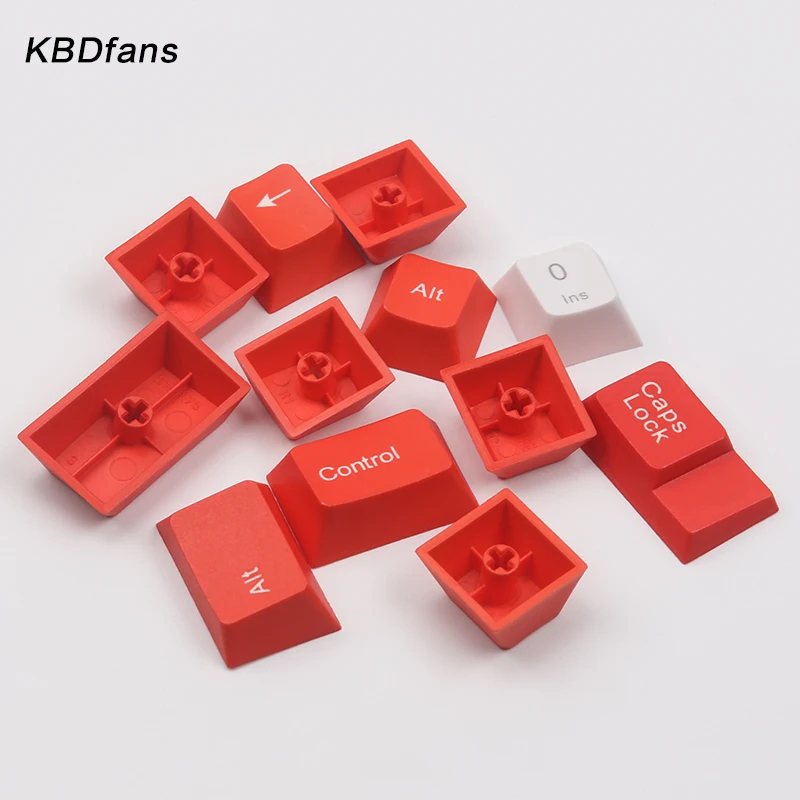 Kbdfans Новое поступление pbt топ с принтом кепка вишневый профиль 117 клавиш 1 75 shift для