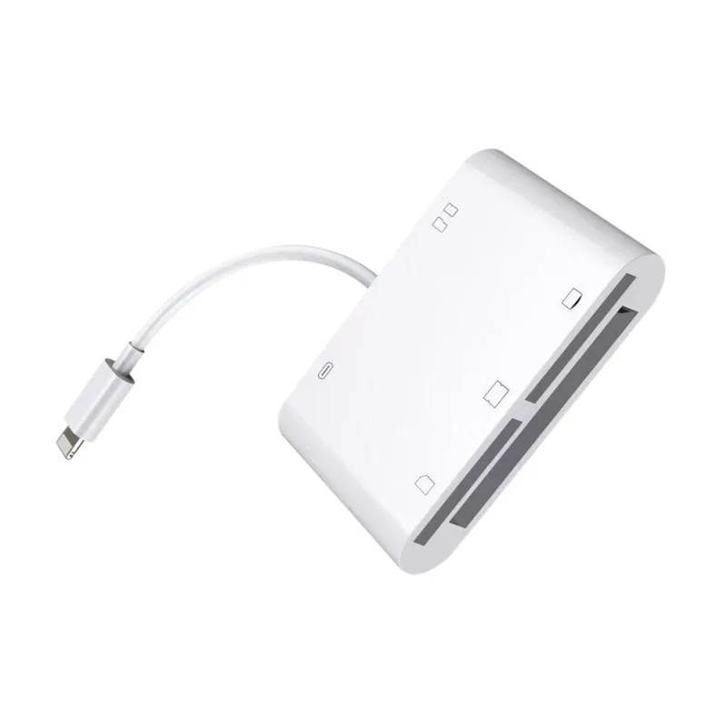 Алюминиевый сплав для HDMI Jack аудио конвертер адаптер кардридер iPhone 5S/6/6 s/7/8/x