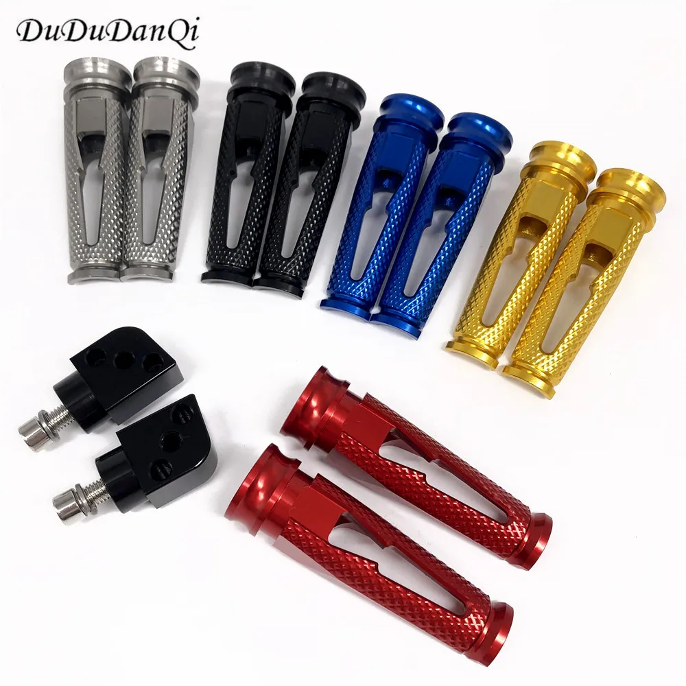 

For KAWASAKI GTR1400 ER-6N ER-6F Versys650 Ninja650 ZRX1200 Motorcycle CNC Aluminum Passenger Footrests Rear Foot Pegs pedal