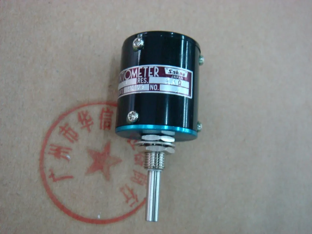 Переключатель многооборотного проволочного потенциометра Sakae 25HP-5B 5K 5 поворот |