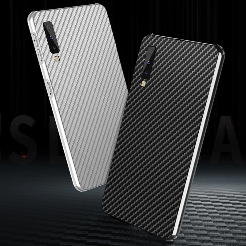 Роскошный Алюминиевый металлический чехол для Samsung A7 2018 A 7 A750F A750 SM-A750F задняя