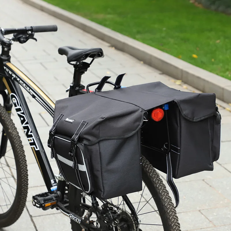 WEST BIKING велосипедная сумка MTB задняя стойка сумки с дождевиком 25л большая емкость