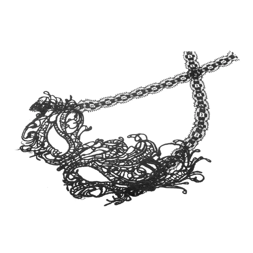 Дизайнерский женский костюм маска для глаз пикантная кружевная на глаза