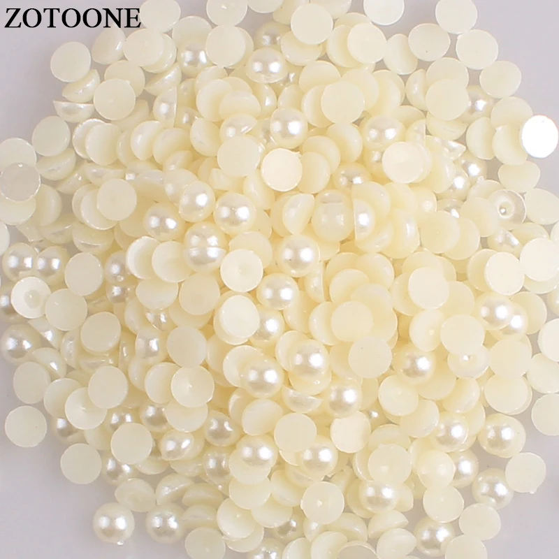 Стразы ZOTOONE для ногтей стразы с кристаллами плоская задняя часть АБС пластик