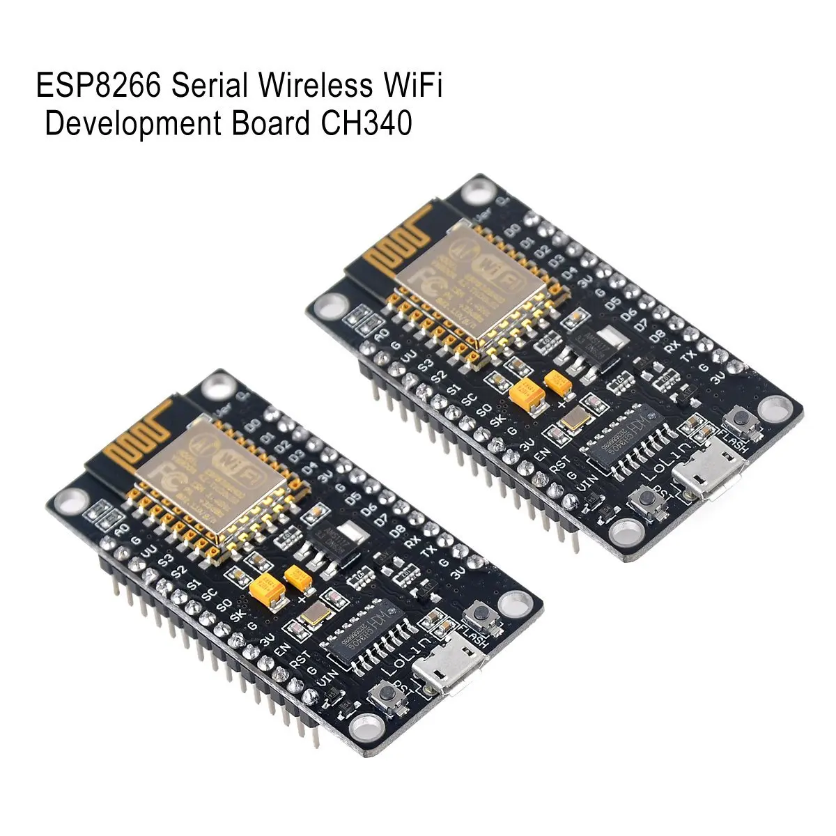 2 шт. ESP8266 последовательный беспроводной модуль CH340 NodeMcu V3 Lua WIFI Интернет вещей