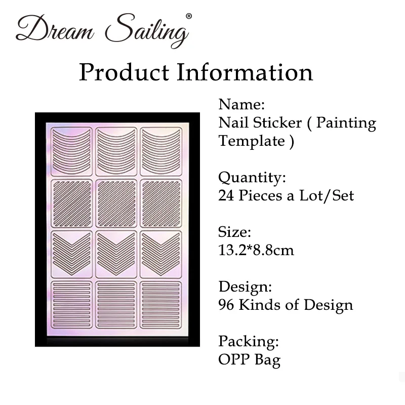 наклейки для ногтей 96 дизайнов 24 листа/набор дизайн полый лазерная наклейка