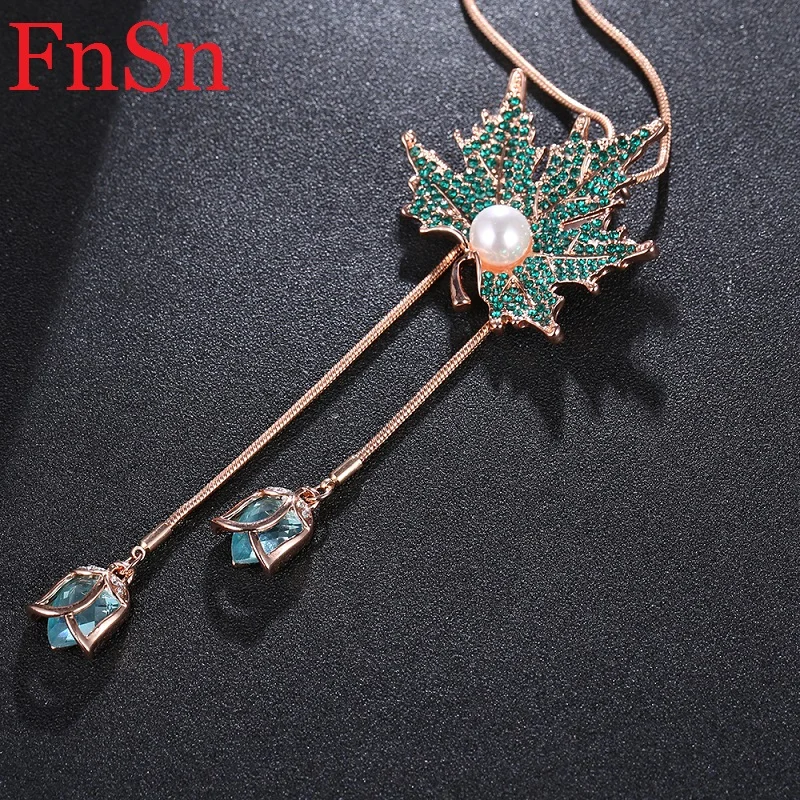 Модные летние Подвески Fnsn 2017 модные подвески ожерелье с кристаллами и растениями