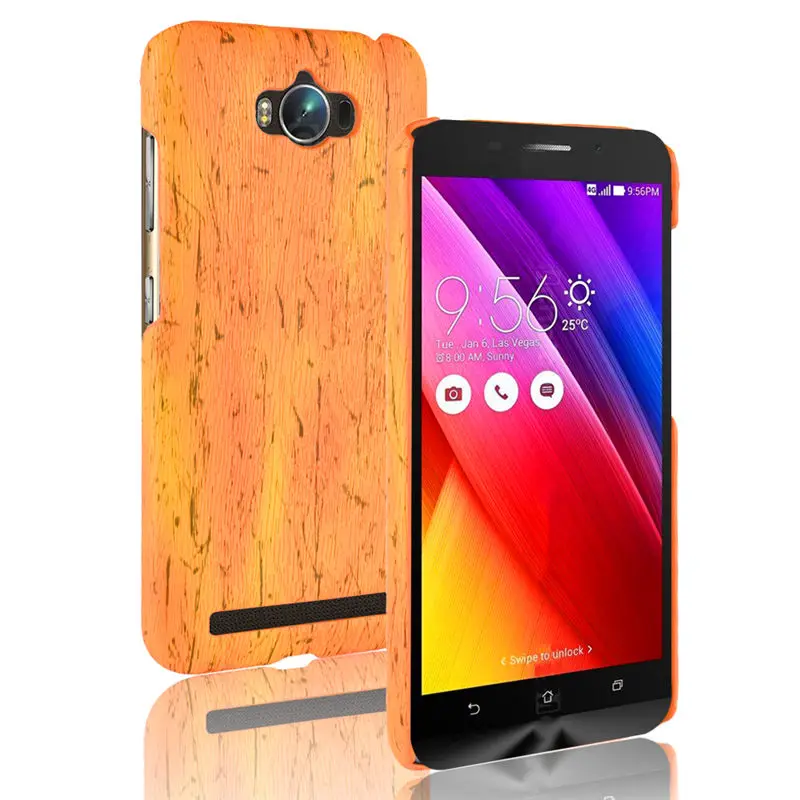 Для Asus Zenfone Max ZC550KL чехол деревянный узор Жесткий ПК + обложка на заднюю панель из