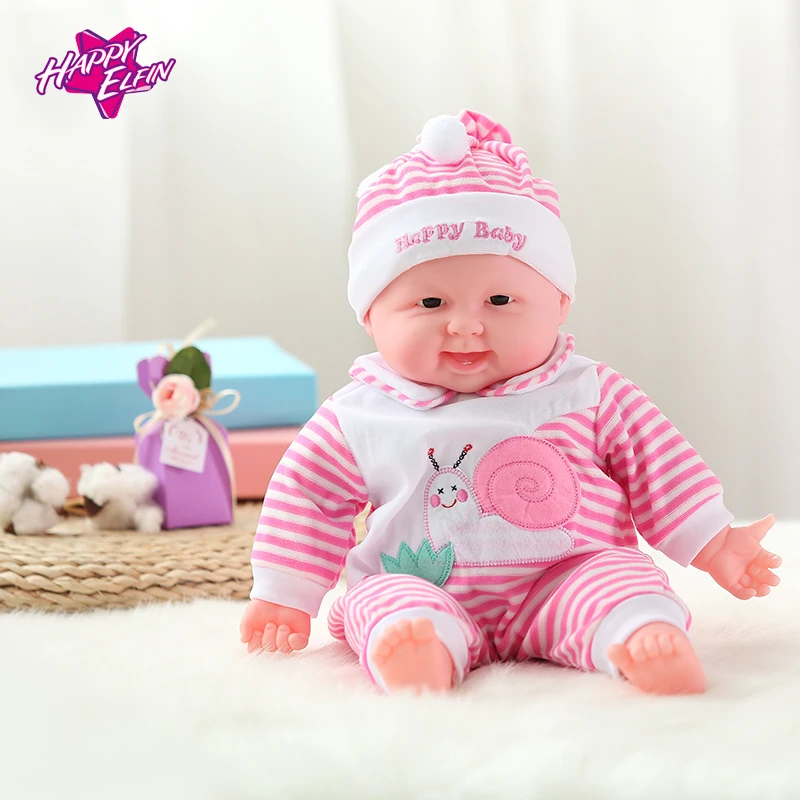 Винил Куклы 52 см Кукла Reborn Baby коричневый парик Девушка ручной работы из хлопка