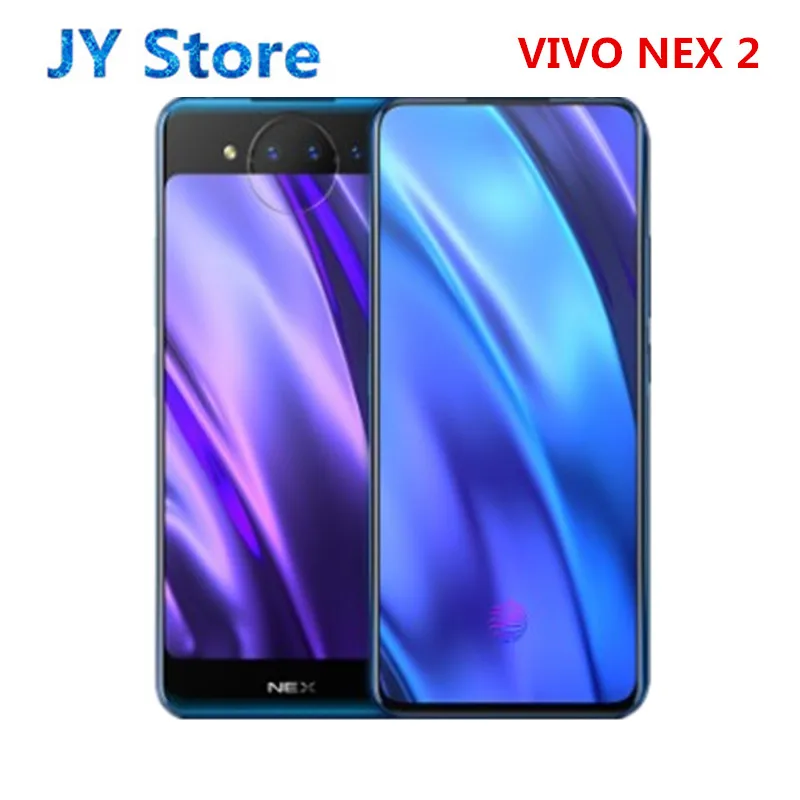 Vivo NEX 2 смартфон с 5 дюймовым дисплеем восьмиядерным процессором SnapDragon 845AIE ОЗУ 10 ГБ