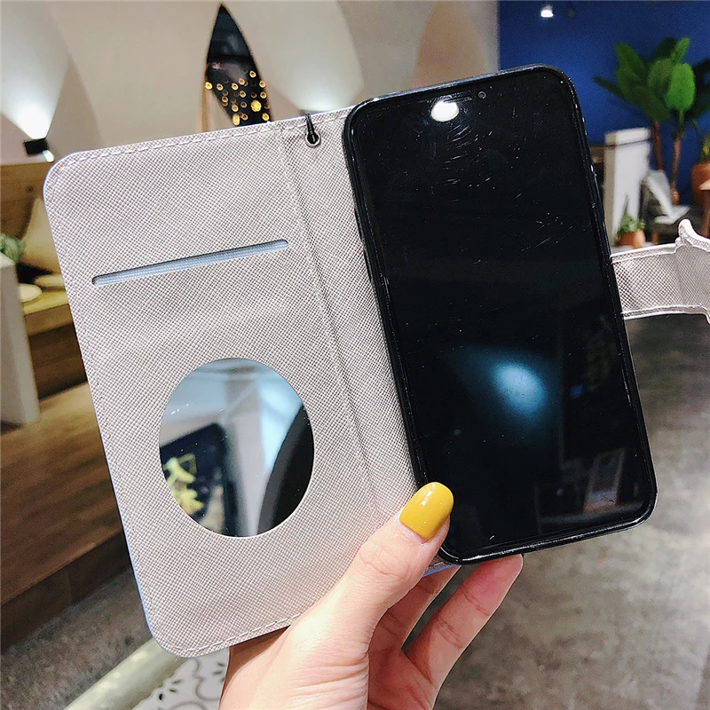 Новый кожаный чехол-книжка для huawei P20 P20lite mate 10lite 20 lite Y5 Y6 2018 Enjoy 7s P Smart Nova 3i |