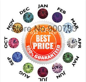 Бесплатная доставка 4 мм плавающий камень-талисман по месяцу рождения Плавающие