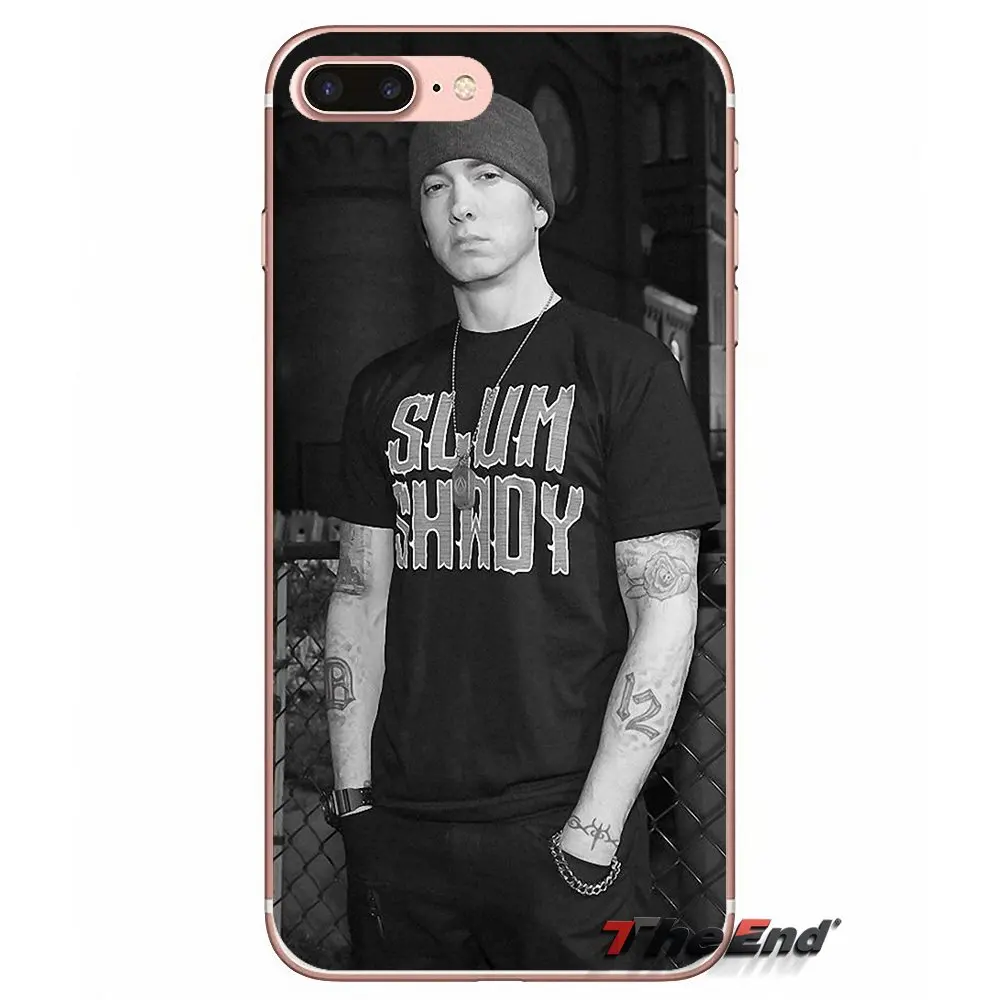 Мягкий чехол для Huawei Honor 4C 5X 5C 6X Mate 7 8 9 Y3 Y5 Y6 II 2 Pro G7 G8 P7 P8 P9 Lite 2017 Super Rap Singer Star Eminem Music |