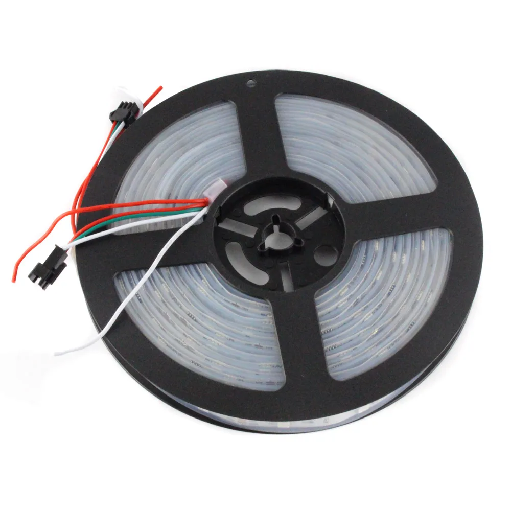 Пиксельная Светодиодная лента MJJC водонепроницаемая WS2811 5M SMD 5050 полоса +