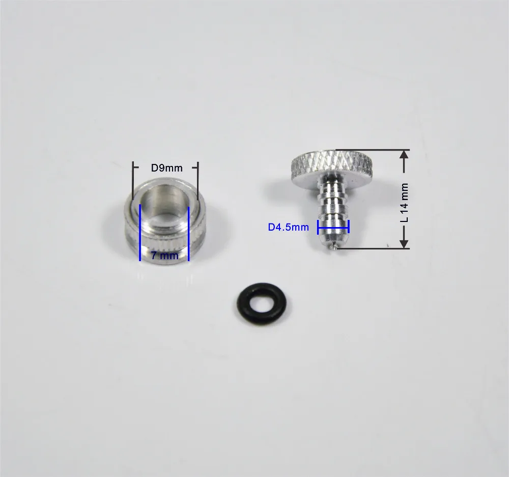 2 шт. RC детали топливного бака топливная труба пробка масляный соединитель для 5*3