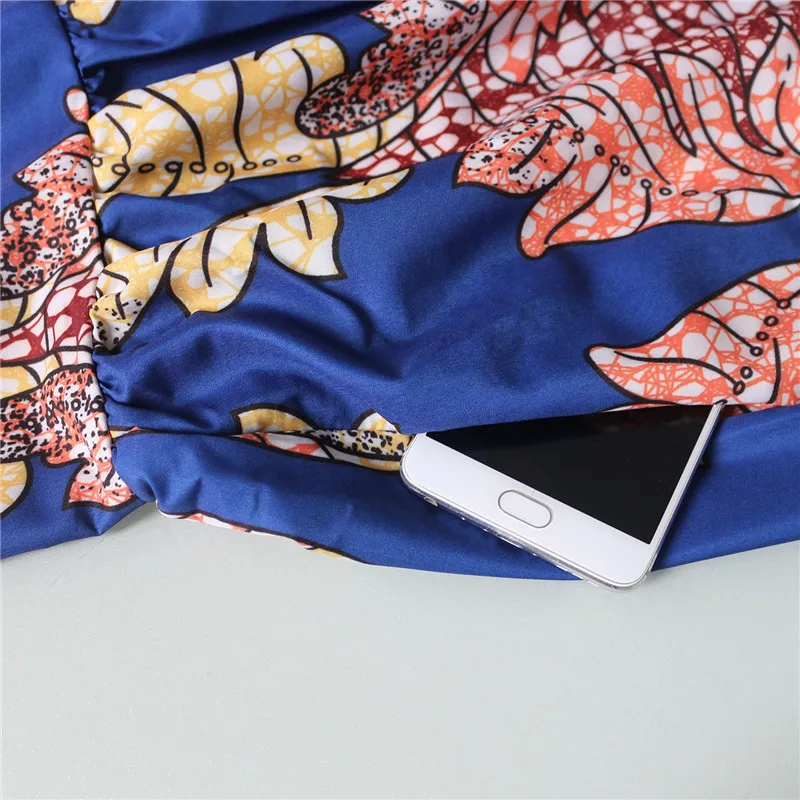 Большие размеры, африканские юбки, одежда 5XL, Анкара, индийская африканская цветная женская летняя и Осенняя мода, бандажная длинная юбка, стиль