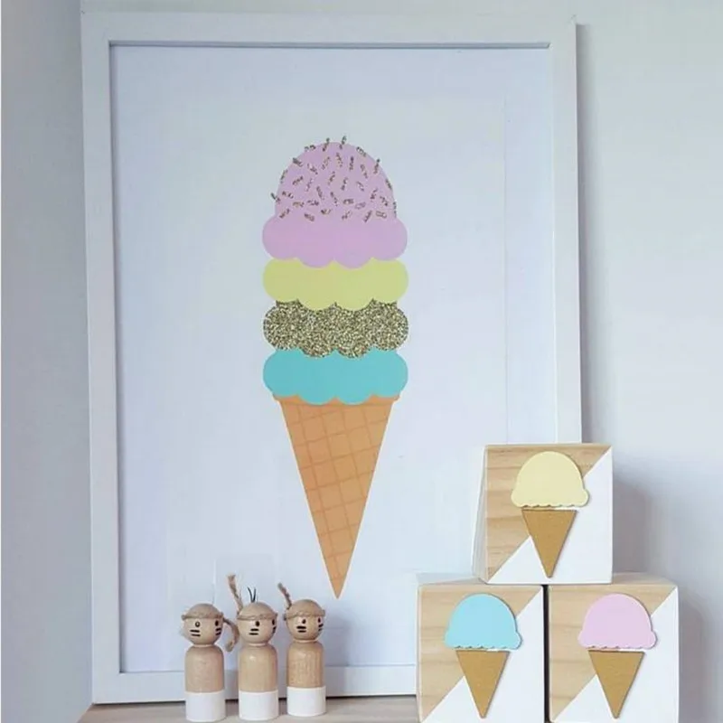 3 шт./компл. игрушки из цельного дерева украшения лебедь бриллианты единорог