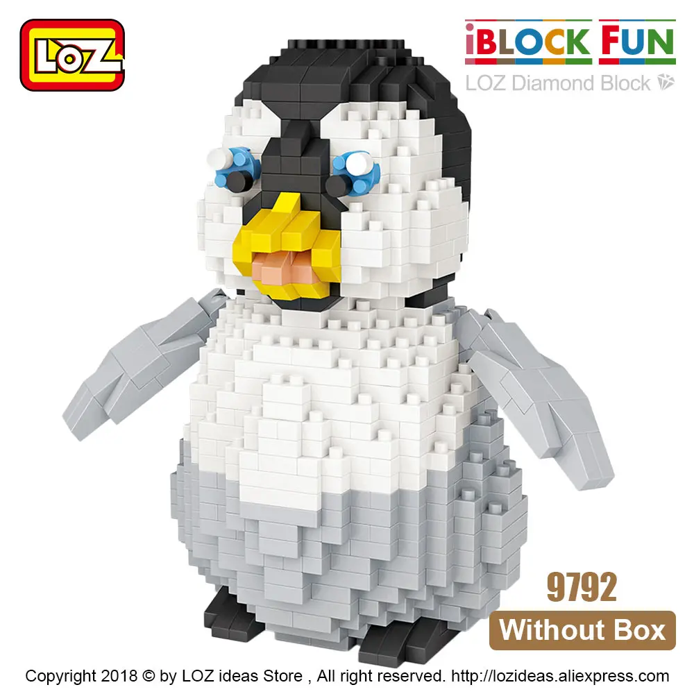 9792 Without Box LOZ, алмазные блоки, сборка, аниме, фигурка, Kawaii, мини микро строительные блоки, кирпичи, сделай сам, развивающие игрушки для детей, подарок - Цвет: 9792 Without Box