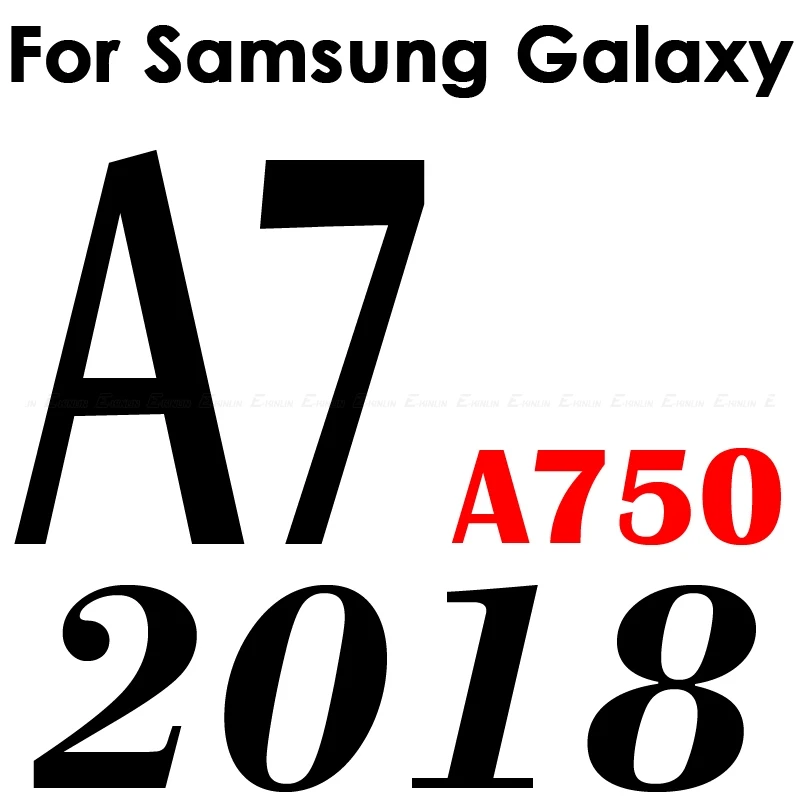 Защитная пленка на заднюю панель из углеродного волокна для samsung Galaxy A8 A6 Plus A50 A30 A9 A7 A5 A3 A2 Core защитная пленка на задний экран - Цвет: A7 2018 A750