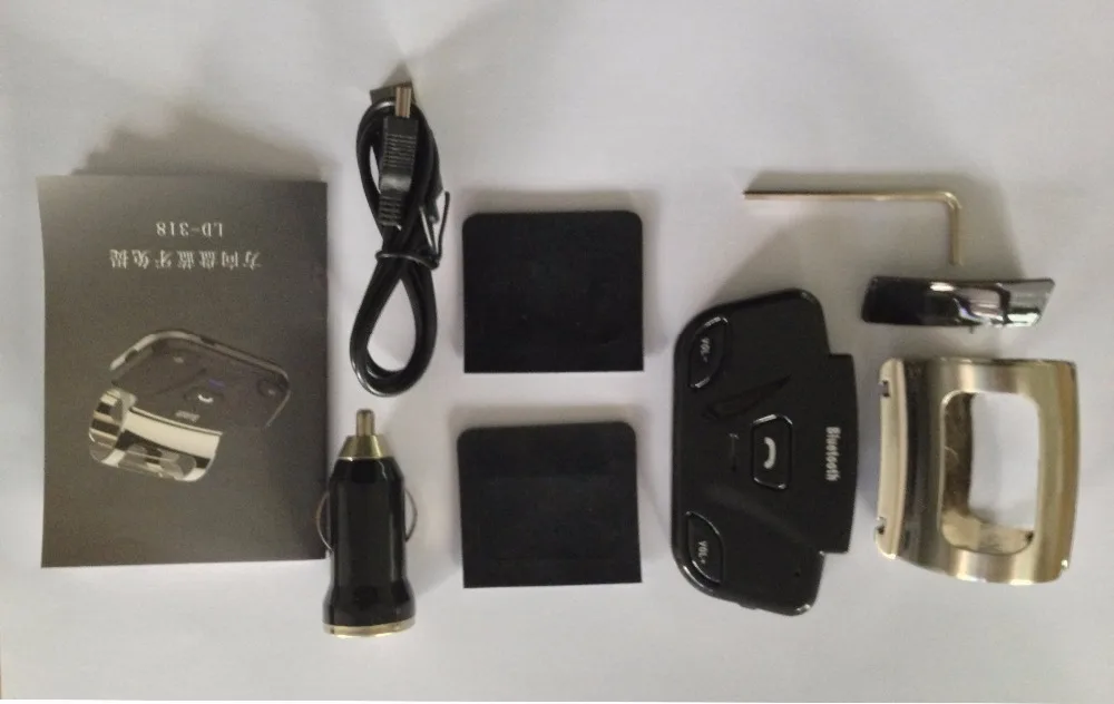 Автомобильный комплект громкой связи на рулевое колесо Bluetooth беспроводной