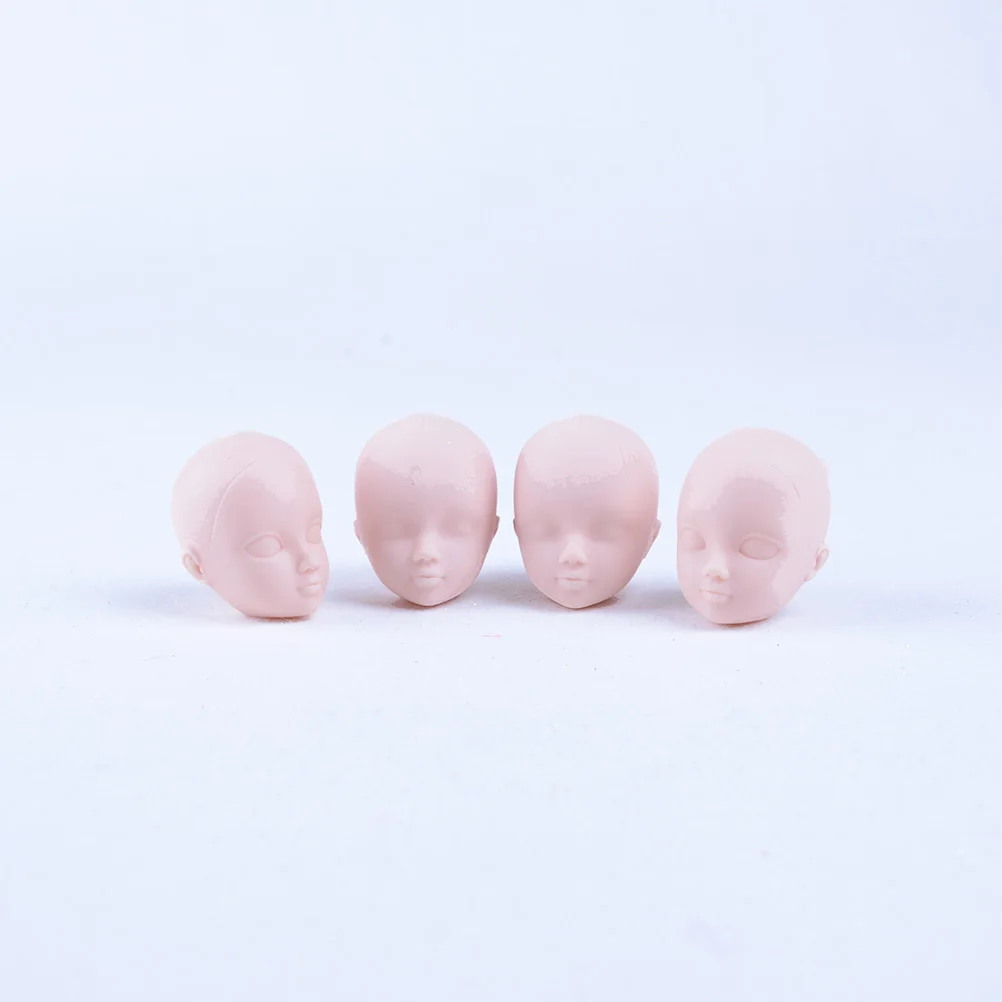 Голова для макияжа без волос 2 шт. мягкий пластик практики кукол 1/6|Куклы| |