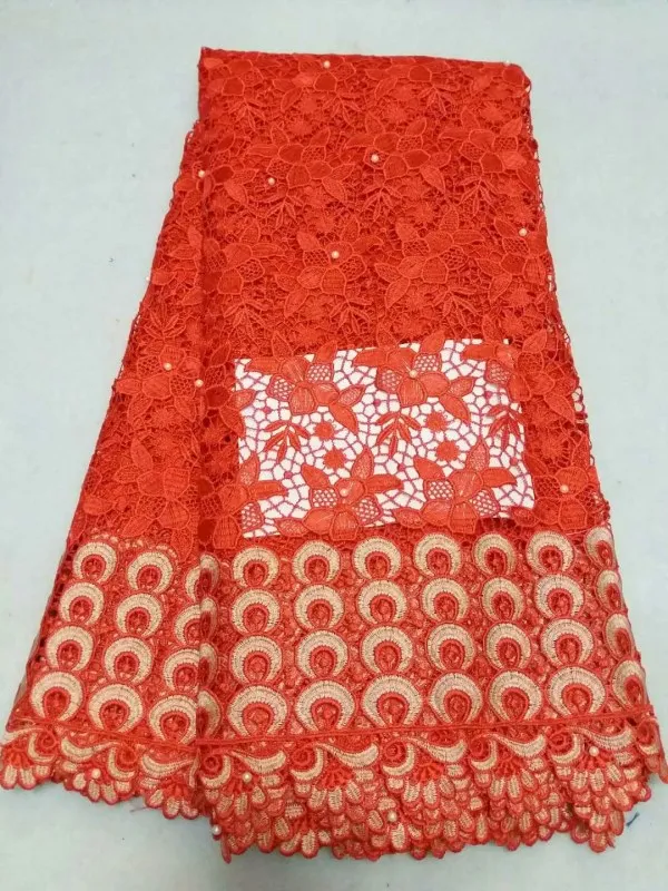 Последние Горячие Африканский фуксия кружевной ткани 2018 высокое качество