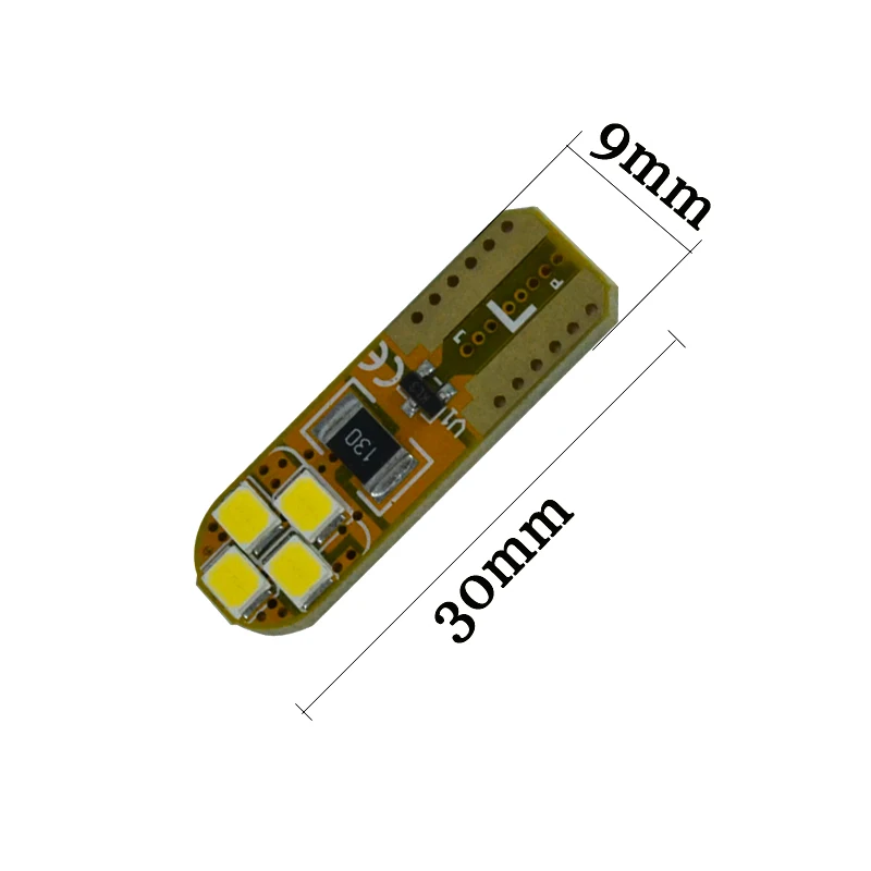 4 шт. Super brilhante e baixo pronto de T10 PCB LEVOU Inundacao 12 В 194 501 клин estacionamento luz cupula Luz Da Placa Li