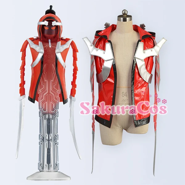 Искусственная кожа куртка с капюшоном! Аниме в стиле наездника маске призрака