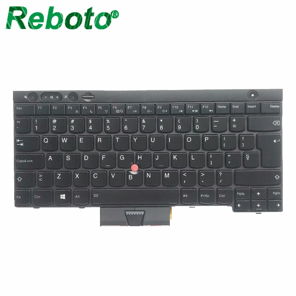 Reboto 04X1264 0C01947 Новинка для Thinkpad T430 T430i T430S T530 T530i W530 Клавиатура ноутбука с подсветкой