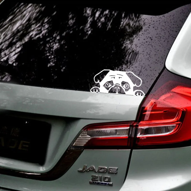 YJZT 15*6 7 см Виниловая наклейка с изображением щенка для автомобиля|car vinyl sticker|vinyl