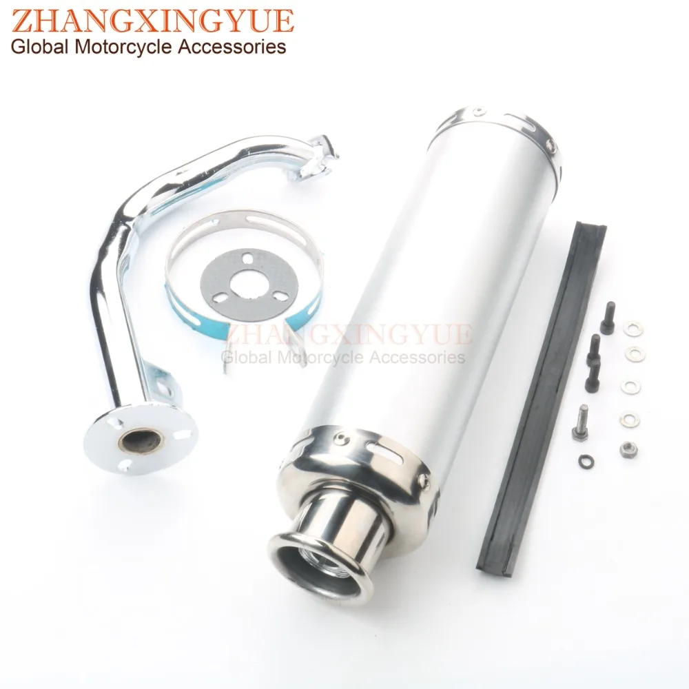 

Выхлопная труба гоночной производительности для ipc Aragon GP 50 попкорн Oliver 50 Sport Hussar Freaky GTR 50cc 2-тактный 88X300 мм