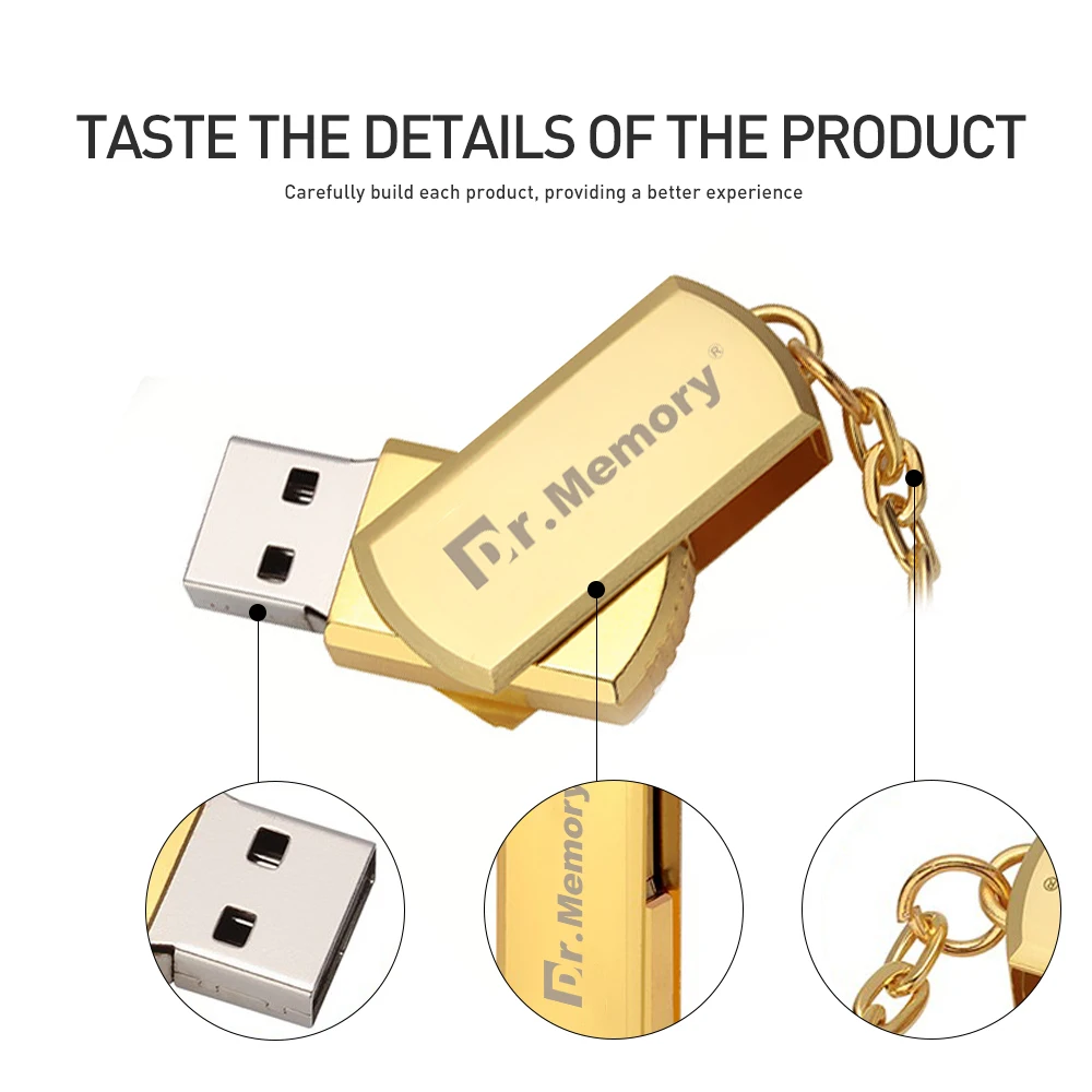 Металлический USB флеш накопитель в деловом стиле 128 Мб 4 ГБ 8 16 32 64 супер мини флешка