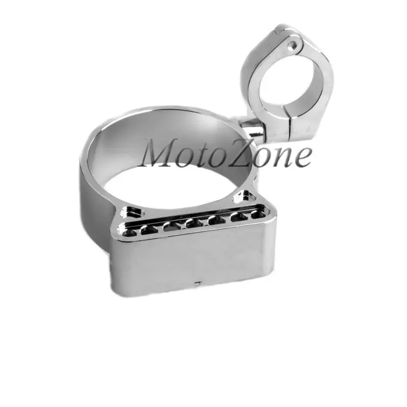 Запчасти для мотоциклов черный/хром 39 мм/16 дюймов боковое Крепление CNC кронштейн