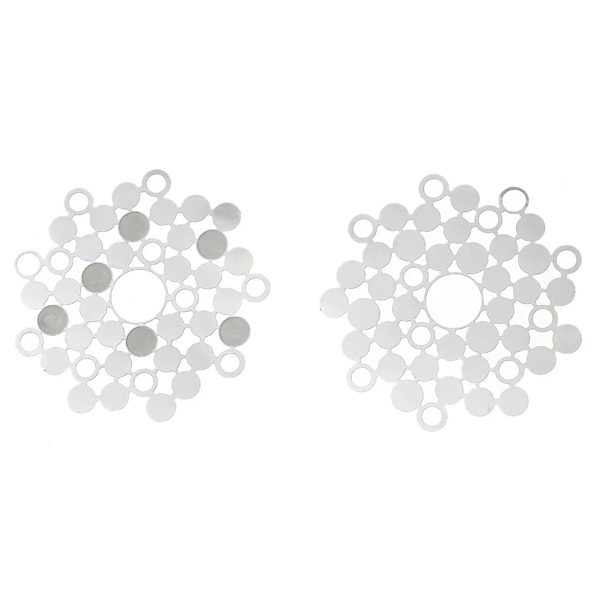 DoreenBeads Филигрань из нержавеющей стали фурнитура для украшений неровный