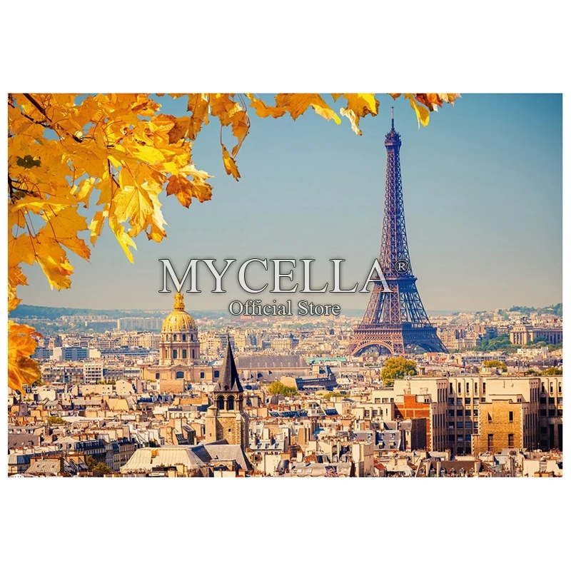 

landscape 5D DIY Diamond Painting Autumn in Paris Monuments Crystal Embroidery Cross Stitch Needlework Full Diamond Mosaic Gift