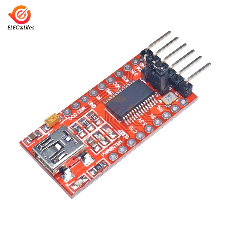 1 шт. FT232RL FT232 FTDI USB для ttl 3,3 В 5,5 в последовательный адаптер модуль загрузки кабель для мини-порта