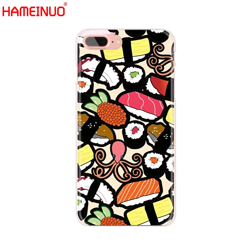 Чехол для мобильного телефона HAMEINUO Japanese cuisine Sushi food iphone X 8 7 6 4 4S 5 5S SE 5c 6s plus|Бамперы| |