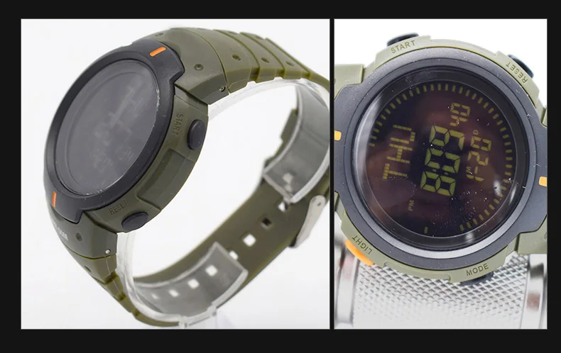 Xfcs водонепроницаемые наручные автоматические часы для мужчин digitais Бег мужские