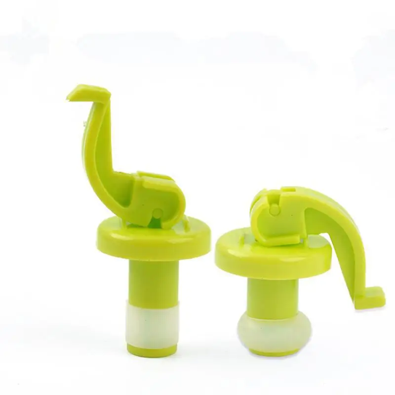 1 шт. автоматически нажимайте на замок GreenSilicone Новинка Вакуумная бутылка для пива