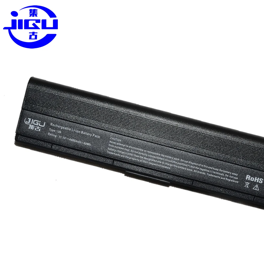 JIGU Аккумулятор для ноутбука ASUS 90-ND81B1000T 90-ND81B2000T 90-ND81B3000T A32-U6 A33-U6 N20 серии N20A U6S U6Sg U6Vc |