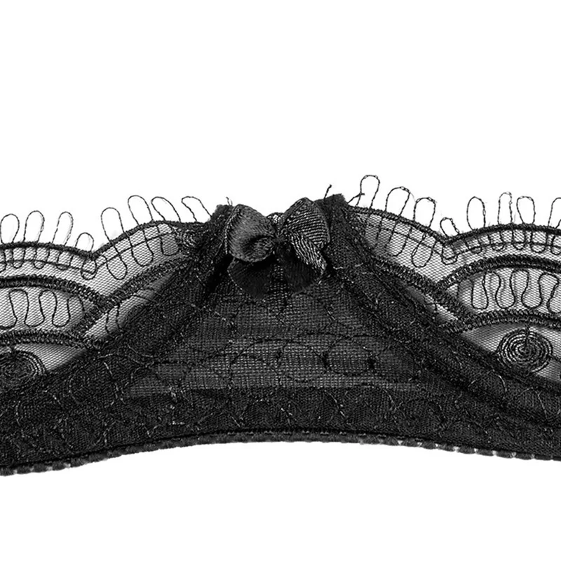 Бюстгальтер пуш-ап женский кружевной с вышивкой комплект нижнего белья