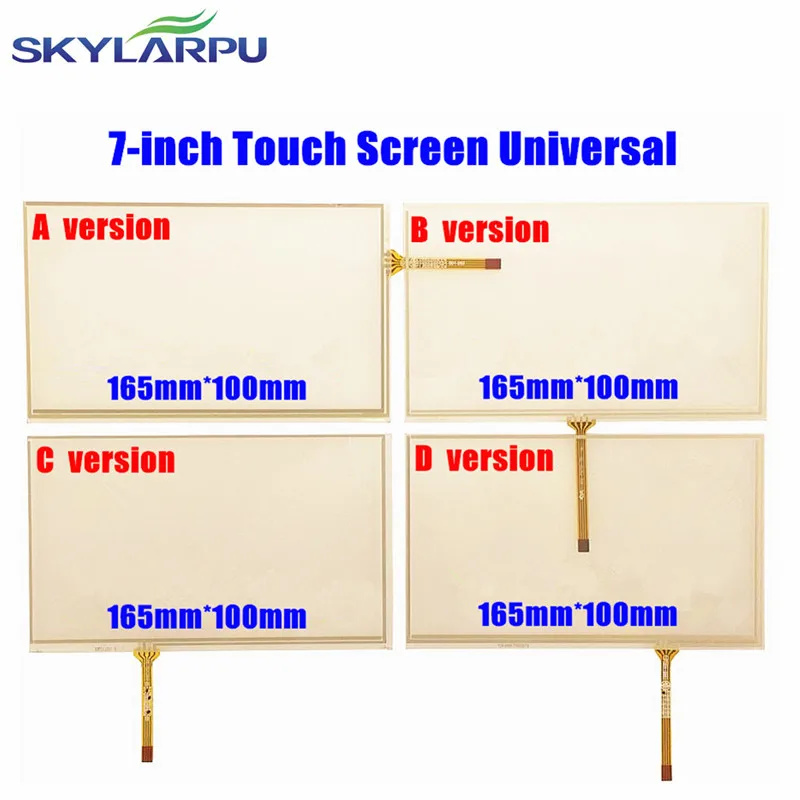 

Skylarpu New 7 Inch 165mm*100mm Touchscreen For Car, Car Navigation DVD AT070TN92 Touch Screen Digitizer Panel Universal