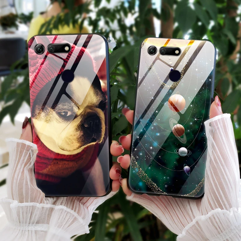 Чехол из закаленного стекла для huawei Honor View 20, чехол для huawei Honor 20 lite Honor 20 Pro View 20